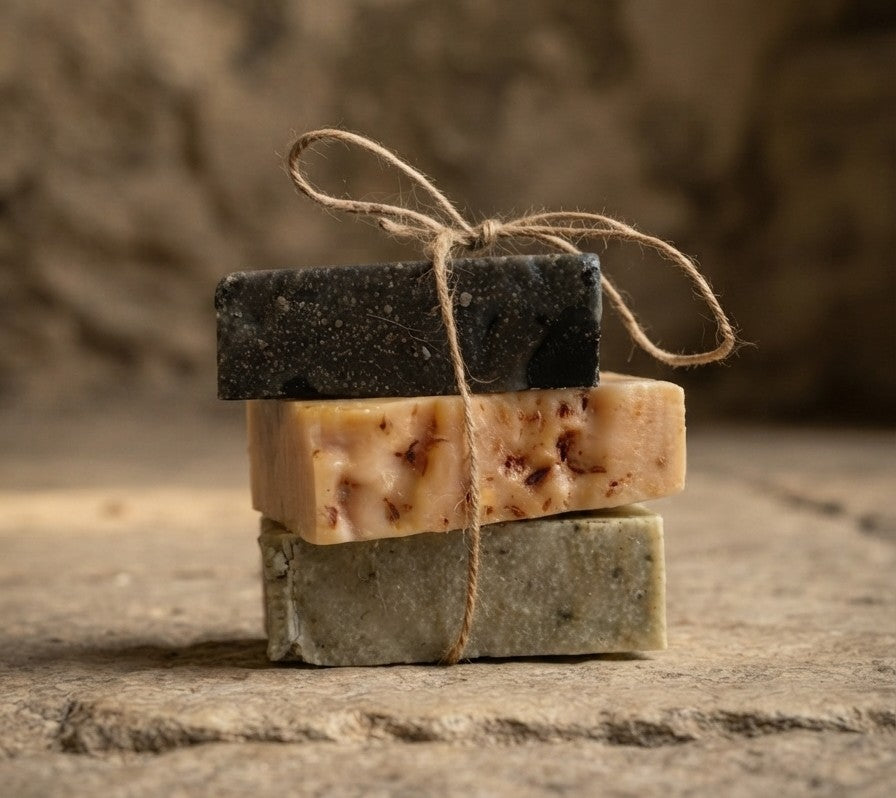 Trilogía Purificante | Pack de 3 Jabones Artesanales