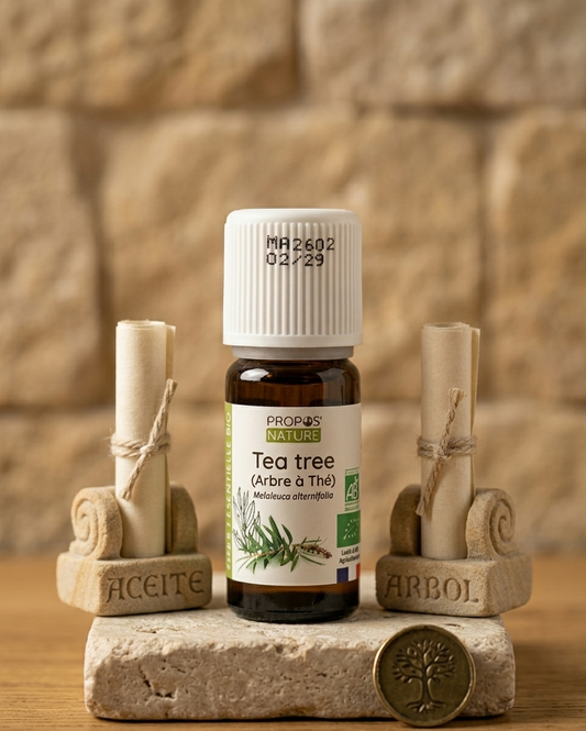 Aceite Esencial de Árbol del Té 10 ml | Orgánico y 100 % Puro