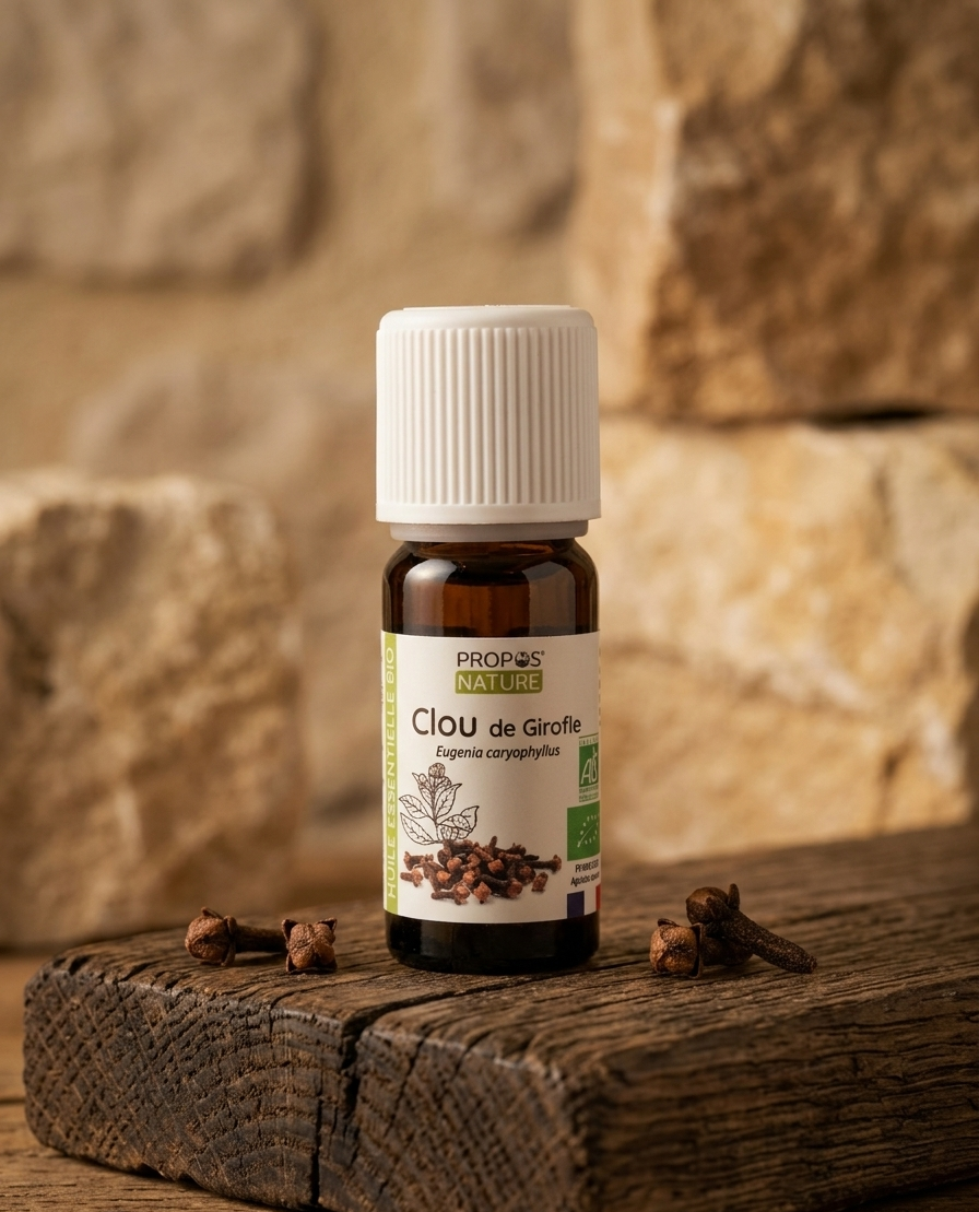 Aceite Esencial de Clavo 10 ml | Orgánico y 100 % Puro