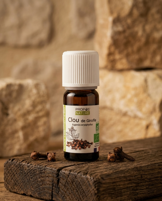 Aceite Esencial de Clavo 10 ml | Orgánico y 100 % Puro