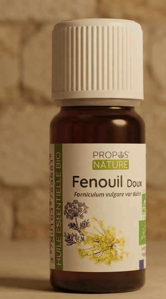 Aceite Esencial de Hinojo 10 ml | Orgánico y 100 % Puro