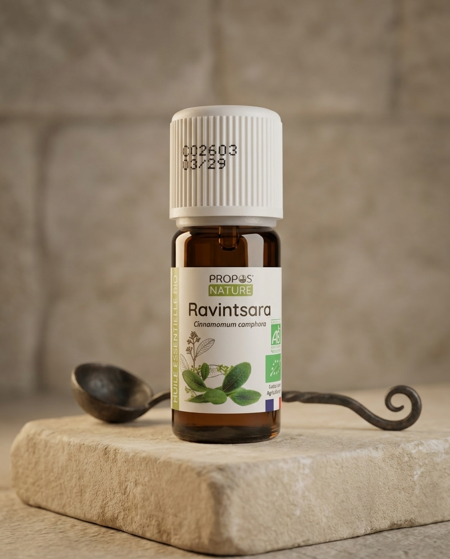 Aceite Esencial de Ravintsara 10 ml | Orgánico y 100 % Puro