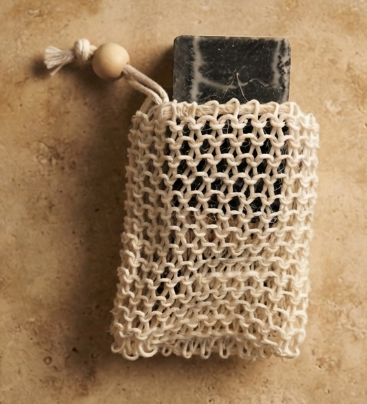 Bolsa para Jabón de Sisal | Exfoliante Natural y Biodegradable