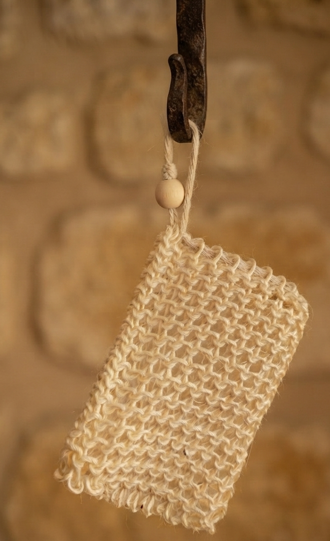 Bolsa para Jabón de Sisal | Exfoliante Natural y Biodegradable
