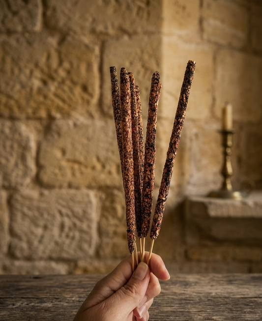 Incienso Natural de Rosas en Varillas | Hecho a Mano