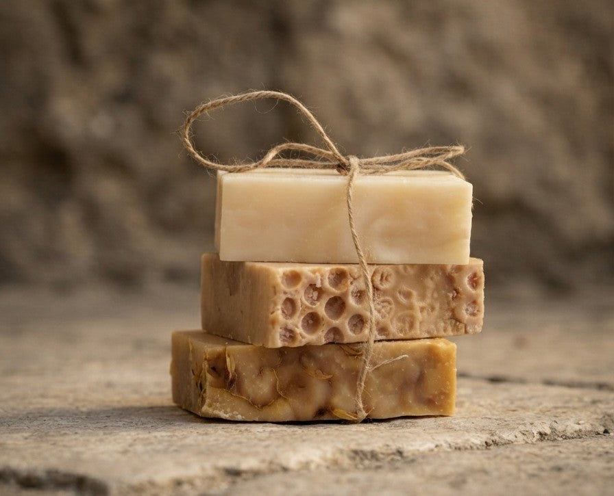 Trilogía Nutritiva | Pack de 3 Jabones Artesanales